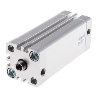 Festo Pneumatic Cylinder Double Acting 32mm Bore 80mm Stroke Aluminium Body ADN-32-80-I-P-A