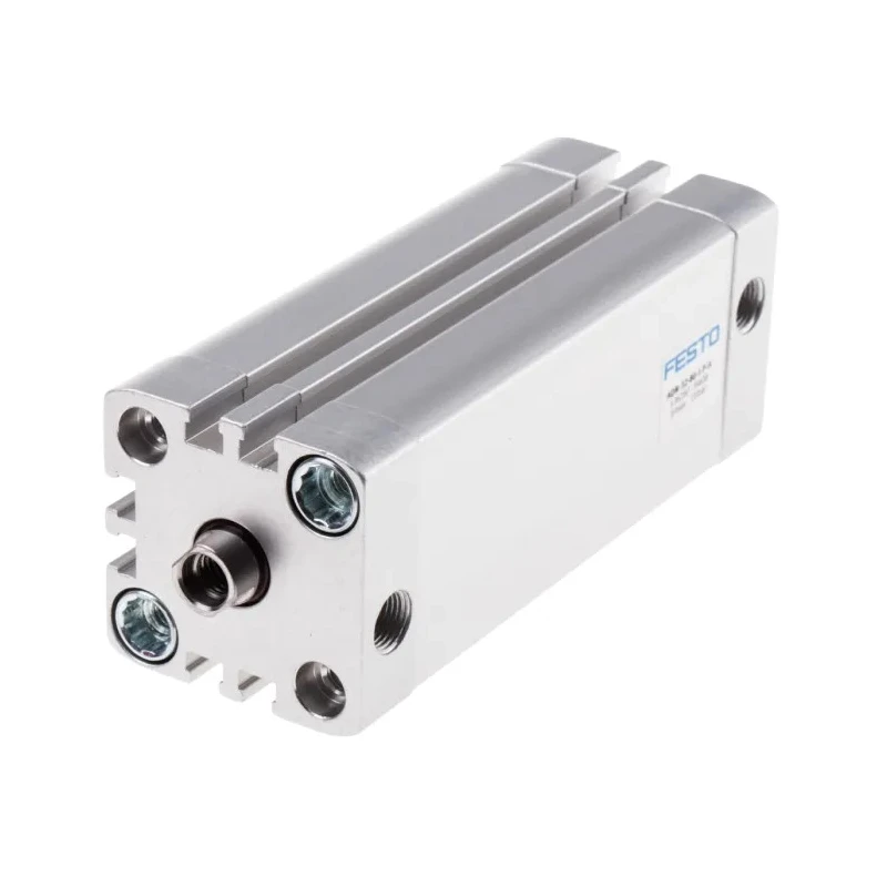 Festo Pneumatic Cylinder Double Acting 32mm Bore 80mm Stroke Aluminium Body ADN-32-80-I-P-A
