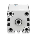 Festo Pneumatic Cylinder Double Acting 32mm Bore 80mm Stroke Aluminium Body ADN-32-80-I-P-A