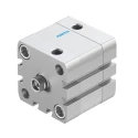 Festo Pneumatic Cylinder Double Acting 40mm Bore 10mm Stroke Aluminium Body ISO 21287 ADN-40-10-I-P-A