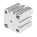 Festo Pneumatic Cylinder Double Acting 40mm Bore, 5mm Stroke, Aluminium Body, Through Hole Mounting ADN-40-5-I-P-A