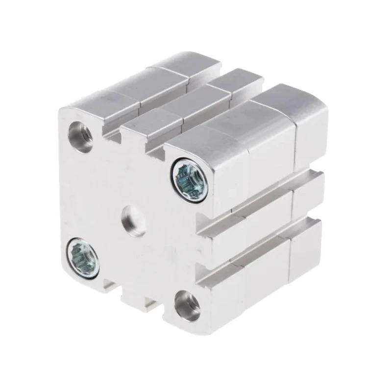 Festo Pneumatic Cylinder Double Acting 40mm Bore, 5mm Stroke, Aluminium Body, Through Hole Mounting ADN-40-5-I-P-A