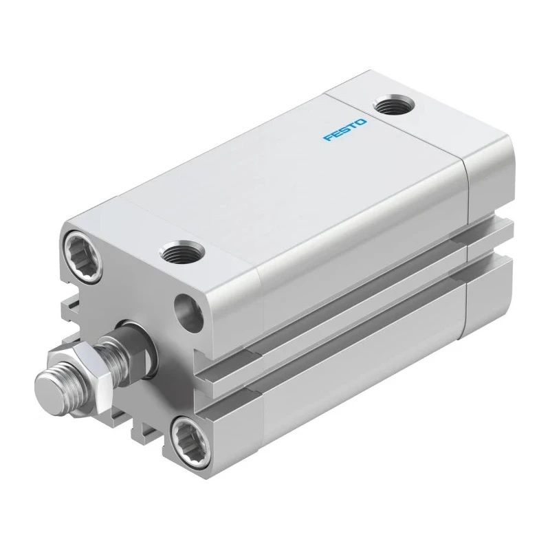 Festo Pneumatic Cylinder Double Acting 32mm Bore 50mm Stroke Aluminium Body ADN-32-50-I-PPS-A