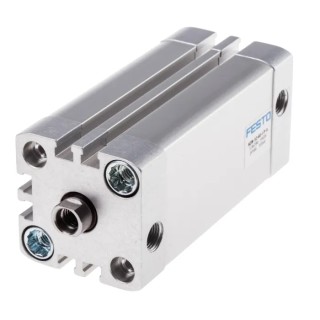 Festo Pneumatic Cylinder 32mm Bore, 60mm Stroke, Aluminium Body, Double Acting, ADN Series ADN-32-60-I-P-A