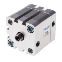 Festo Compact Aluminium Pneumatic Cylinder 40mm Bore, 15mm Stroke, Double Acting ADN-40-15-I-PPS-A