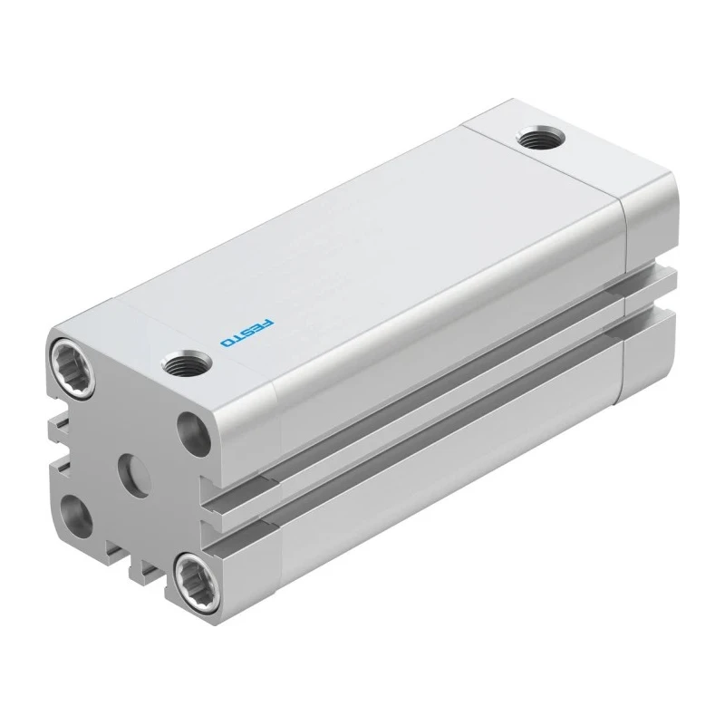 Festo Pneumatic Cylinder ADN Series 32mm Bore 80mm Stroke Double Acting Aluminium Body ADN-32-80-I-PPS-A