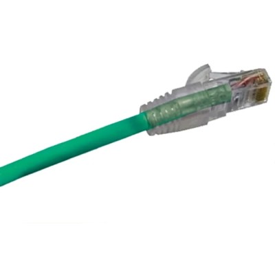 Molex CES PowerCat 5E Shielded Ethernet Cable 1 m Green Polyvinyl Chloride Sheath RJ45 Male to Male PCD-01001-0J