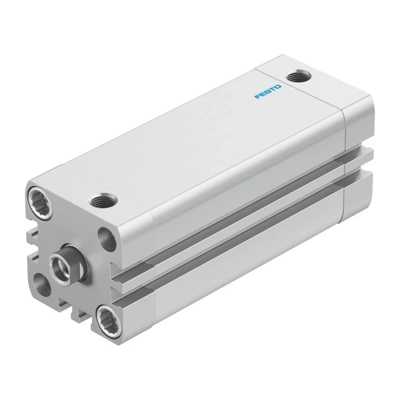 Festo Pneumatic Cylinder ADN Series 32mm Bore 80mm Stroke Double Acting Aluminium Body ADN-32-80-I-PPS-A