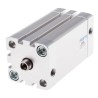 Festo Pneumatic Cylinder Double Acting 40mm Bore, 60mm Stroke, Aluminium Body, Through Hole Mount ADN-40-60-I-PPS-A