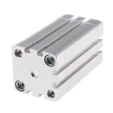 Festo Pneumatic Cylinder Double Acting 40mm Bore, 60mm Stroke, Aluminium Body, Through Hole Mount ADN-40-60-I-PPS-A