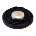 RS PRO Black Hook & Loop Tape 20mm x 200mm RoHS Compliant Spain Origin 449-9189