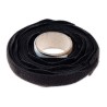 RS PRO Black Hook & Loop Tape 20mm x 200mm RoHS Compliant Spain Origin 449-9189