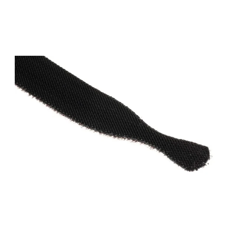 RS PRO Black Hook & Loop Tape 20mm x 200mm RoHS Compliant Spain Origin 449-9189