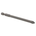 RS PRO Chrome Vanadium Steel Phillips Drive Screwdriver Bit, PH2 Size, 90 mm Overall Length 449-9460