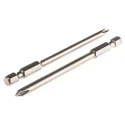 RS PRO Screwdriver Bit PH1 Tip Phillips Drive 90 mm Overall Length 1-Piece 449-9454