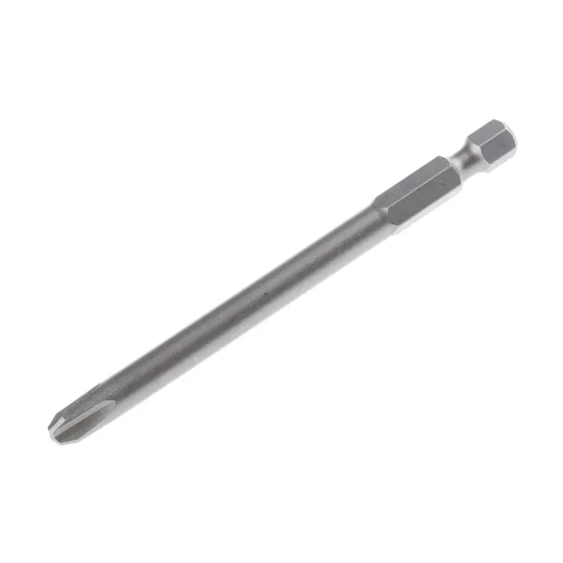 RS PRO Screwdriver Bit PH3 Tip Hex Drive 90mm Overall Length 1-Piece 449-9476