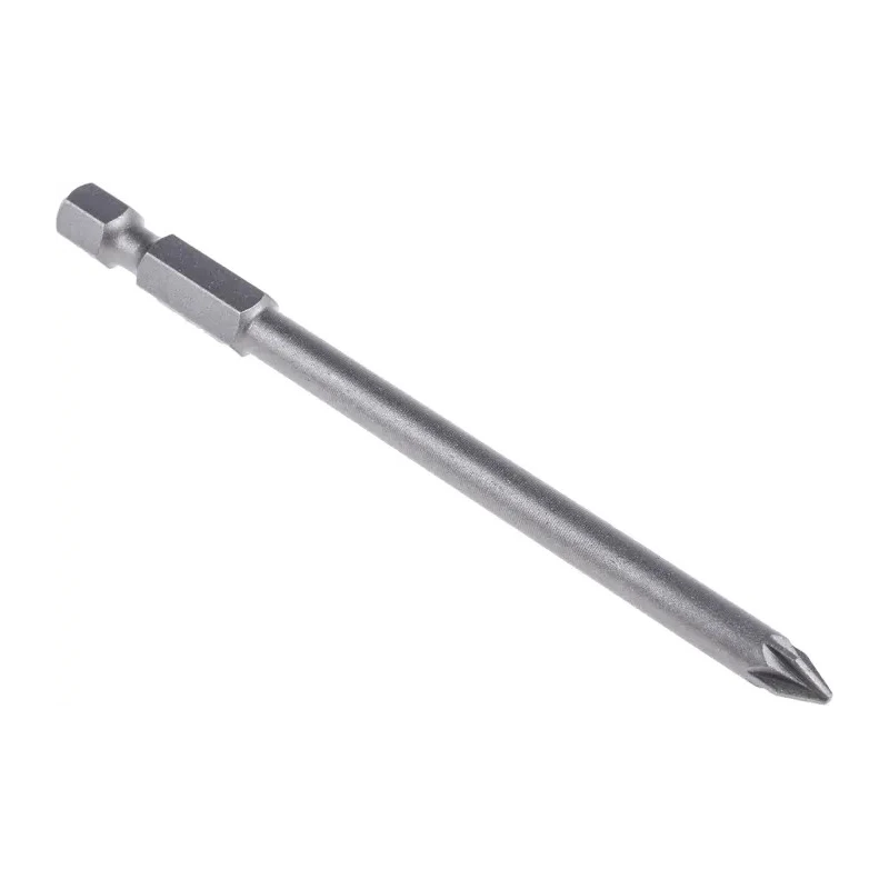 RS PRO Pozidriv Screwdriver Bit Set PZ1 Tip, 90 mm Overall, 5-Piece 449-9482