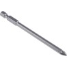 RS PRO Pozidriv Screwdriver Bit Set PZ1 Tip, 90 mm Overall, 5-Piece 449-9482