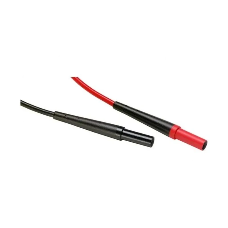 Fluke Rounded Test Probe, 600V Voltage, 10A Current, Silicone Insulated Extension Lead Set TL221