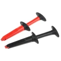 Fluke Red, Black Insulated Crocodile Clip 10A Current Rating 2062267