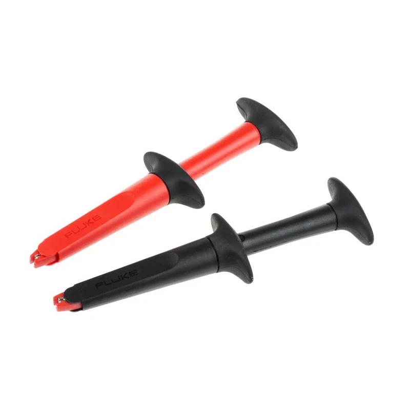 Fluke Red, Black Insulated Crocodile Clip 10A Current Rating 2062267