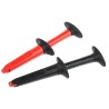Fluke Red, Black Insulated Crocodile Clip 10A Current Rating 2062267