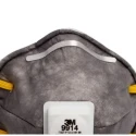 3M 9900 Speciality Series Respirator Mask, Disposable Face Mask with Adjustable Nose Clip, Polyester Straps, 10 Per Pack FFP1