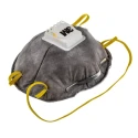 3M 9900 Speciality Series Respirator Mask, Disposable Face Mask with Adjustable Nose Clip, Polyester Straps, 10 Per Pack FFP1