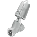 Festo Angle Seat Type Pneumatic Actuated Valve 10 bar G Female 1/8 in VZXF-L-M22C-M-B-G112-350-H3B1-50-6