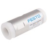 Festo Pinch Valve with Aluminium and Steel Alloy Body, Threaded Female Inlet and Outlet Port, 6 VZQA-C-M22U-15-GG-ALPOMN-4