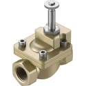 Festo Pneumatic Solenoid Valve 2/2 NC Solenoid/Spring G VZWM Series 24V DC 6.8W Brass Body NBR Seals VZWM-L-M22C-G12-F4
