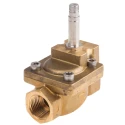 Festo Pneumatic Solenoid Valve 2/2 NC Solenoid/Spring G VZWM Series 24V DC 6.8W Brass Body NBR Seals VZWM-L-M22C-G12-F4