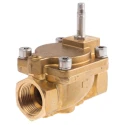 Festo Pneumatic Solenoid Valve 2/2 NC Solenoid/Spring Type G, 1 Inch Port, 6.8W Power, Brass Body VZWM-L-M22C-G1-F4