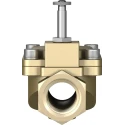 Festo Pneumatic Solenoid Valve 2/2 NC Solenoid/Spring Type G, 1 Inch Port, 6.8W Power, Brass Body VZWM-L-M22C-G1-F4