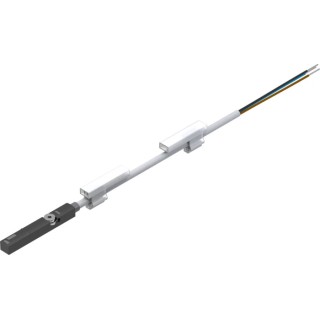 Festo Pneumatic Position Detector SME Series Open End Cable, Reed Sensor, IP65 IP68, 24 V AC/DC, LED SME-8M-DO-24V-K-7,5-OE