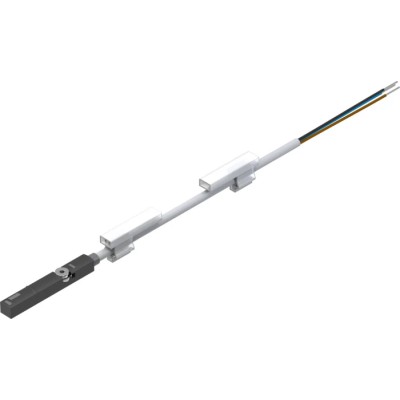 Festo Pneumatic Position Detector SME Series Open End Cable, Reed Sensor, IP65 IP68, 24 V AC/DC, LED SME-8M-DO-24V-K-7,5-OE