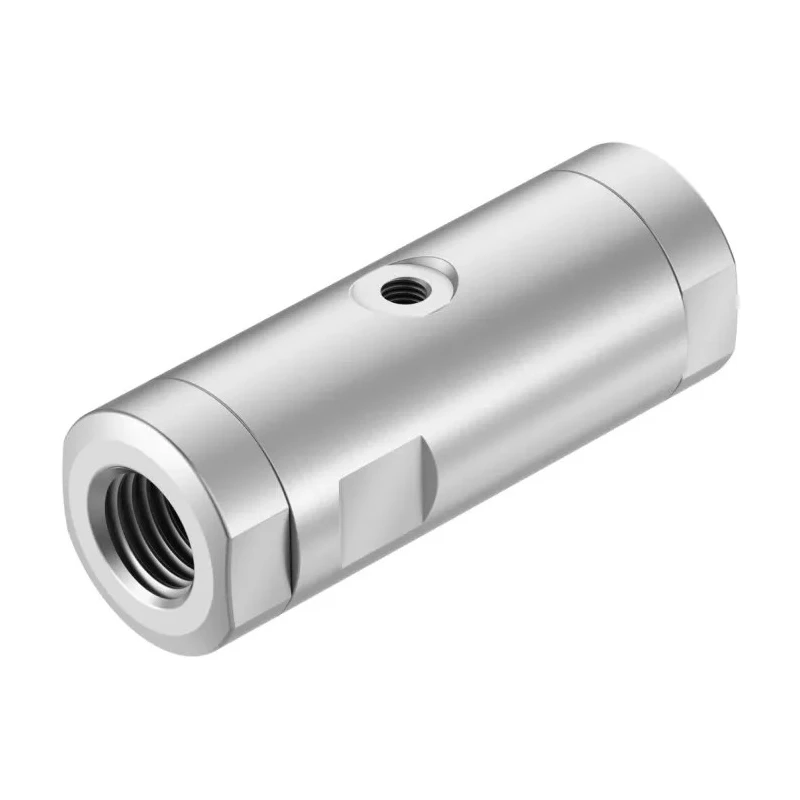 Festo VZQA Series Pneumatic Pinch Valve High Alloy Stainless Steel 1/4 in Female Inlet & Threaded VZQA-C-M22U-6-GG-V4V4E-4