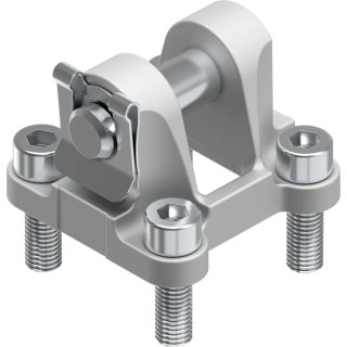 Festo Pneumatic Flange for DNC Series Standard Cylinder 32mm Bore Aluminium Die-Cast Body SNC-32