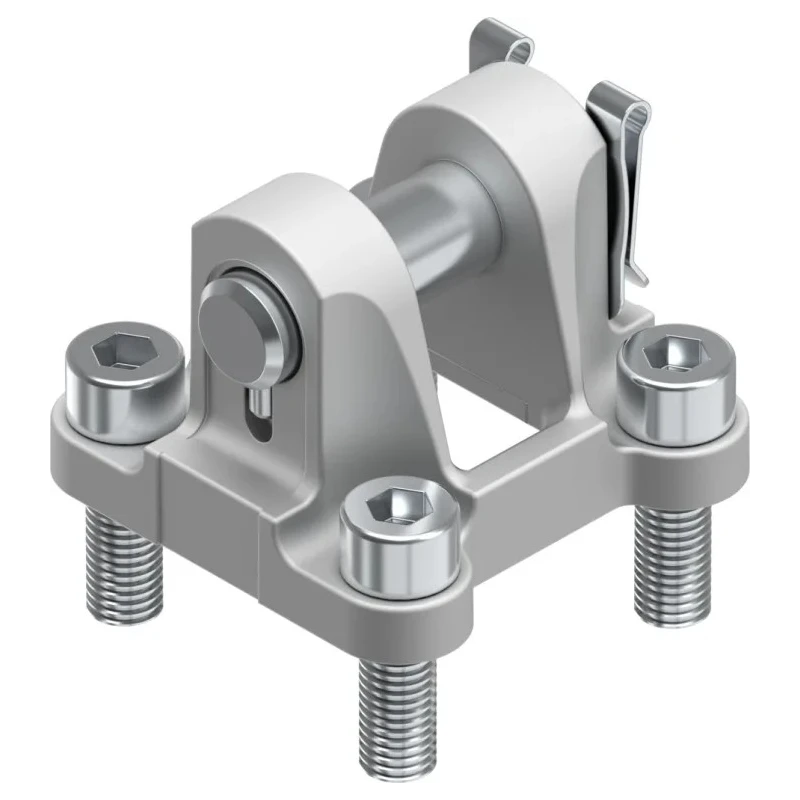 Festo Pneumatic Flange for DNC Series Standard Cylinder 32mm Bore Aluminium Die-Cast Body SNC-32