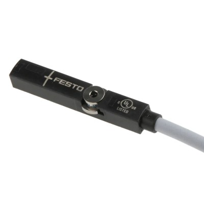 Festo Pneumatic Position Detector Cable Type, IP68 IP65 Protection, 30V Voltage, LED Indicator, High SME-8M-DS-24V-K-2,5-OE
