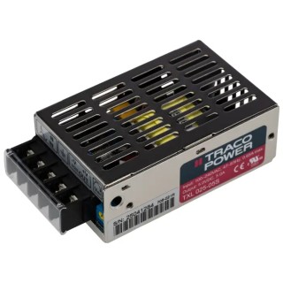 TRACOPOWER Switching Power Supply 5V DC 25W Chassis Mount 85-264V AC Input TXL 025-05S