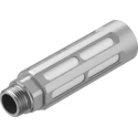 Festo Aluminium Pneumatic Silencer 3/8 in G Threaded Connection 10 bar Operating Pressure U-3/8-B