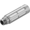 Festo Aluminium Pneumatic Silencer 3/8 in G Threaded Connection 10 bar Operating Pressure U-3/8-B