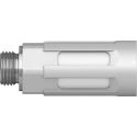 Festo Aluminium Pneumatic Silencer 1/8 in G Threaded Connection 10 bar Pressure U-1/8-B