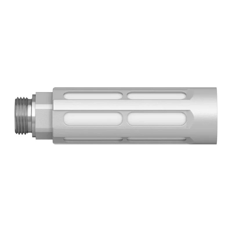 Festo Aluminium Pneumatic Silencer 3/8 in G Threaded Connection 10 bar Operating Pressure U-3/8-B