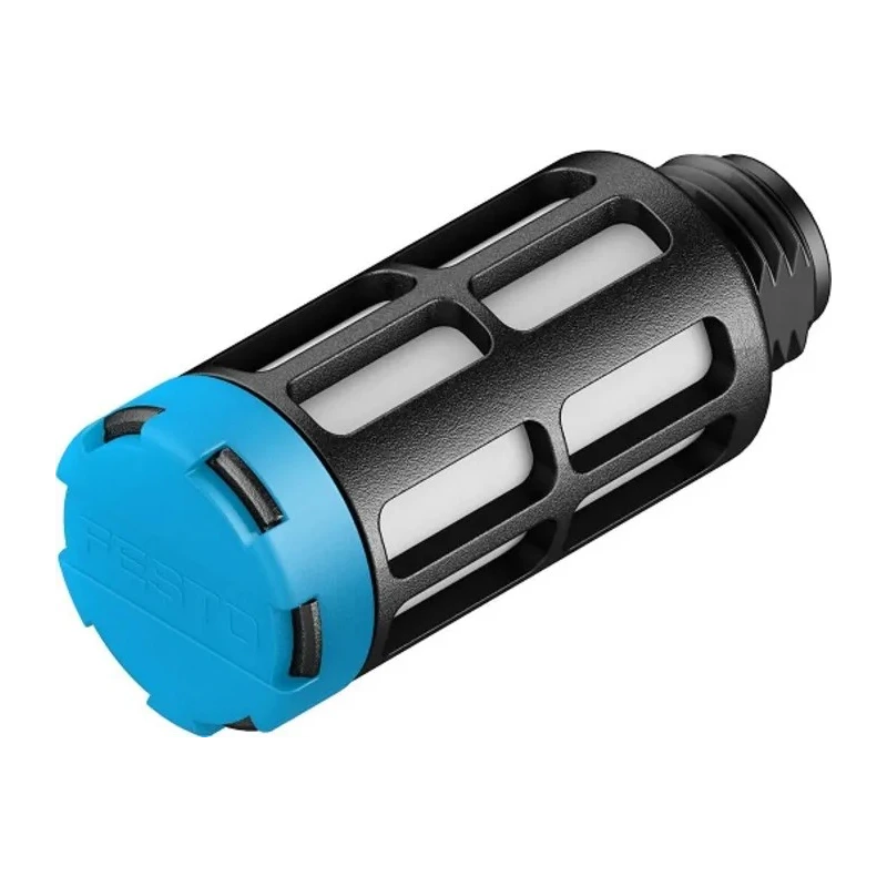 Festo Polyacetal Pneumatic Silencer Threaded G 3/8 in 10 bar Pressure U-3/8