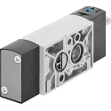 Festo Pneumatic Solenoid Valve 5/2 Solenoid Spring Actuation Aluminium Alloy 24V DC 10 Bar VSNC-FC-M52-MD-G14-F8