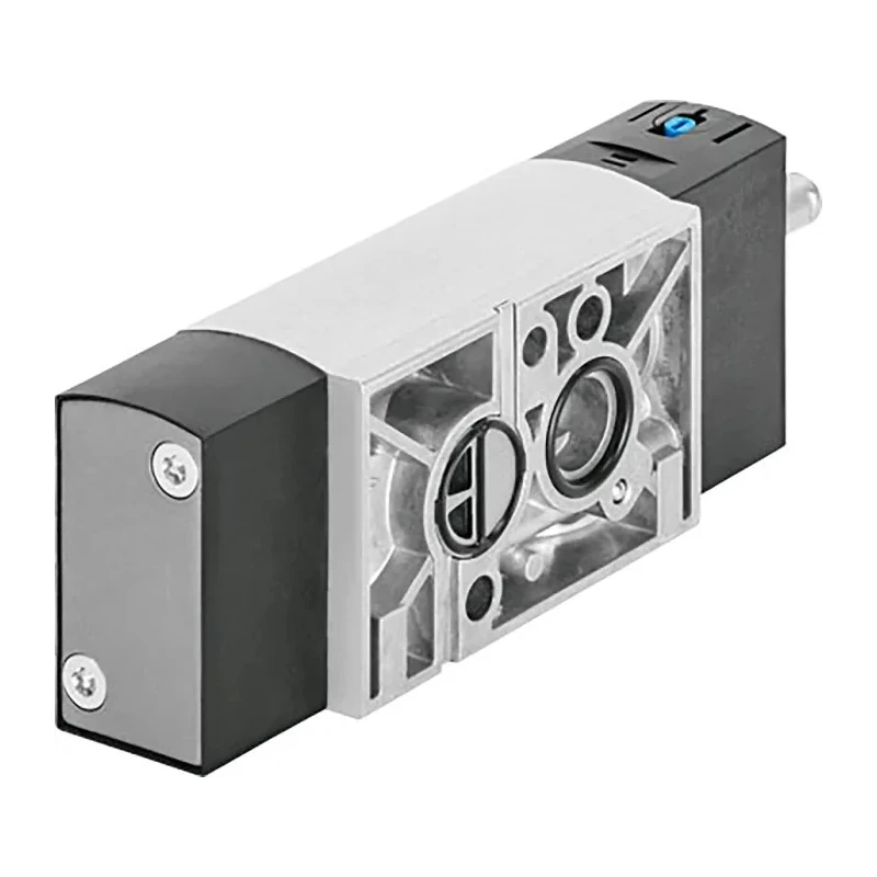Festo Pneumatic Solenoid Valve 5/2 Solenoid Spring Actuation Aluminium Alloy 24V DC 10 Bar VSNC-FC-M52-MD-G14-F8