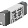 Festo Pneumatic Solenoid Valve 5/2 Solenoid Spring Actuation Aluminium Alloy 24V DC 10 Bar VSNC-FC-M52-MD-G14-F8