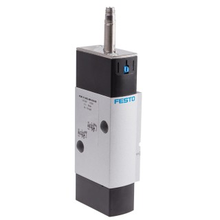 Festo Pneumatic Solenoid Valve 5/2 Solenoid/Spring G, 24V dc, Aluminium Alloy Body, Nitrile Rubber VSNC-FC-M52-MD-G14-FN